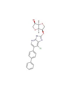 Astatech (3R,3AR,6R,6AR)-6-((6-([1,1-BIPHENYL]-4-YL)-7-CHLORO-3H-IMIDAZO[4,5-B]PYRIDIN-2-YL)OXY)HEXAHYDROFURO[3,2-B]FURAN-3-OL; 1G; Purity 95%; MDL-M